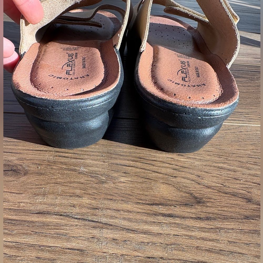 Flexus Aditi by Spring Step women’s leather comfort arch support Sandal size 11 - Picture 8 of 11